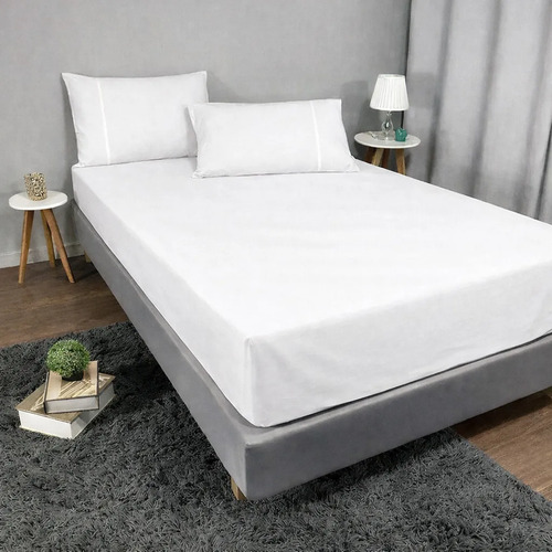 JOGO DE CAMA SUPER KING 300 FIOS FLORENÇA 4 PEÇAS