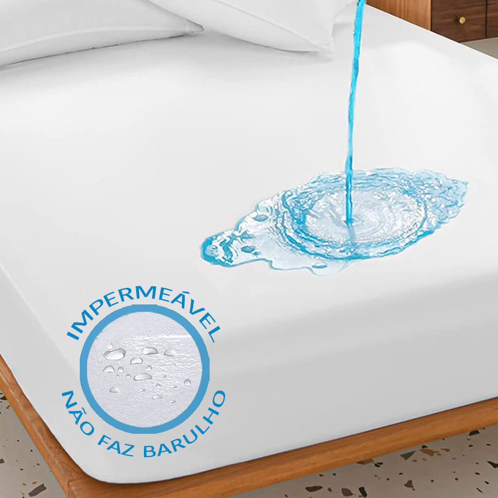 PROTETOR DE COLCHAO IMPERMEAVEL EVA CASAL