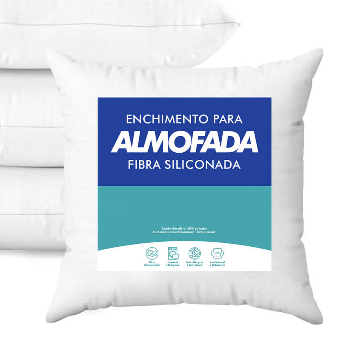 REFIL PARA ALMOFADA 45 X 45CM MICROFIBRA
