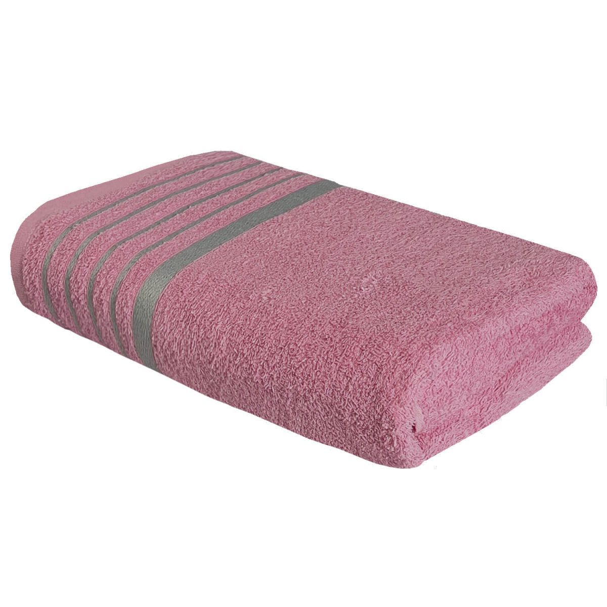 Toalha Banho Capri Felpuda Algodao 400gm2 Rosa