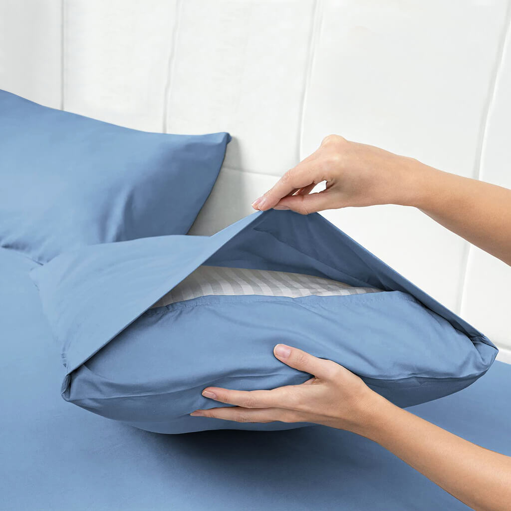 JOGO DE CAMA BAMBU 400 FIOS SUPER KING 4 PÇS