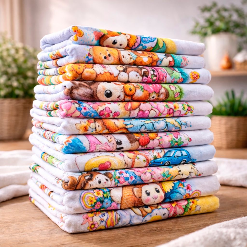 PANO DE PRATO ATOALHADO SANTELO CUNHA