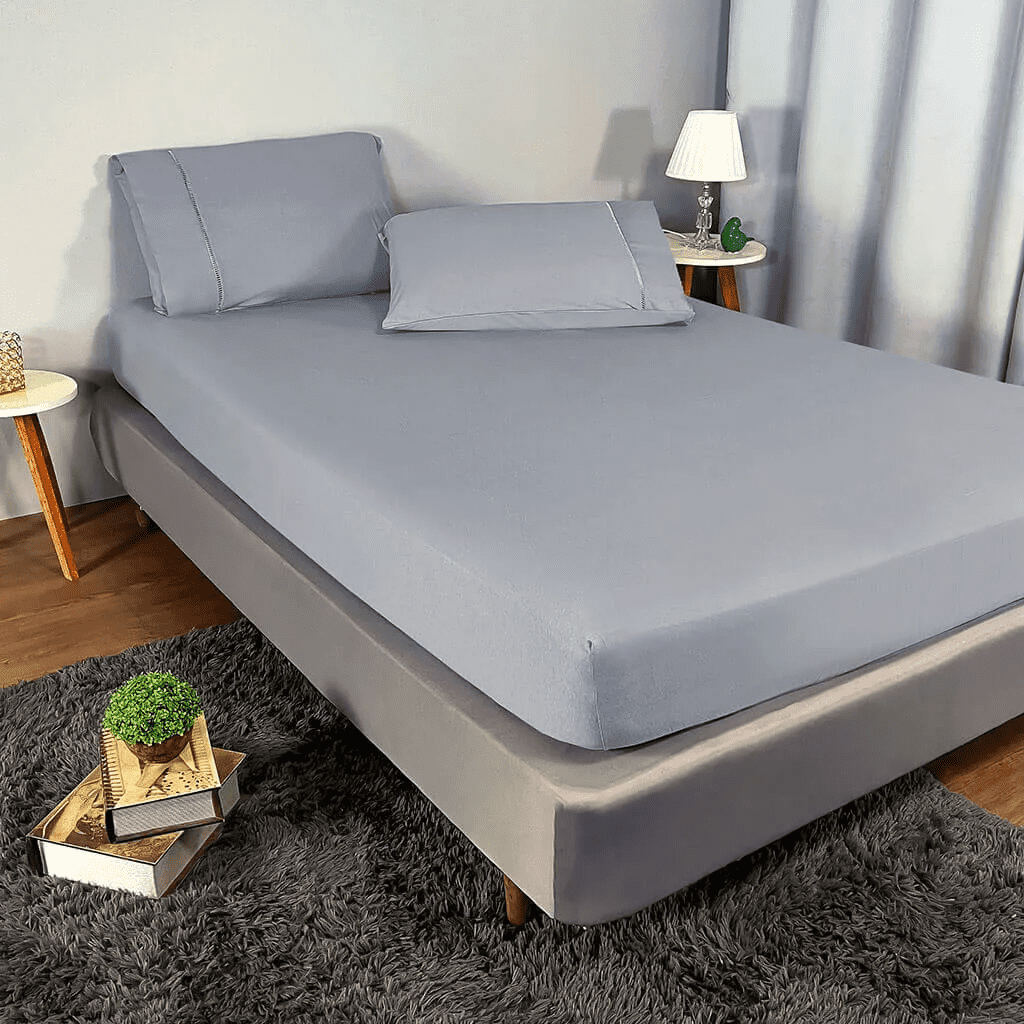 JOGO DE CAMA SUPER KING 300 FIOS FLORENÇA 4 PEÇAS - foto 3