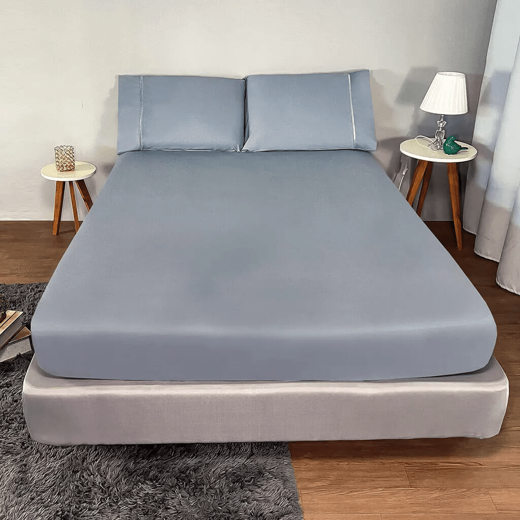 JOGO DE CAMA SUPER KING 300 FIOS FLORENÇA 4 PEÇAS - foto 4