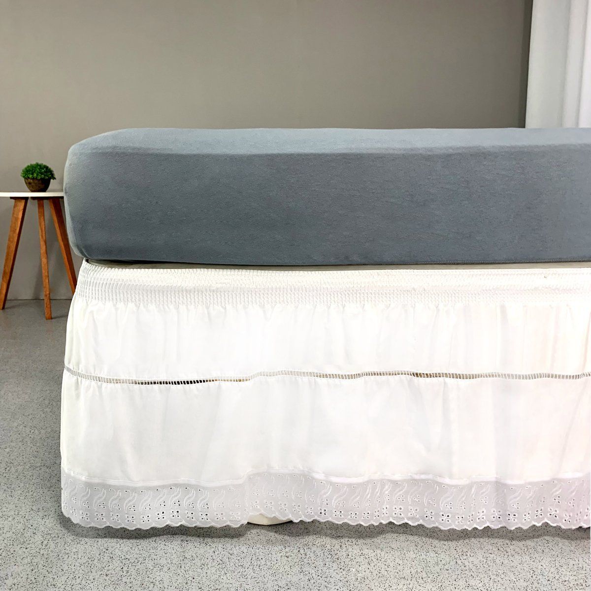 MANTA PARA CAMA MARCTEX  CROCHE SOLTEIRO - foto 2