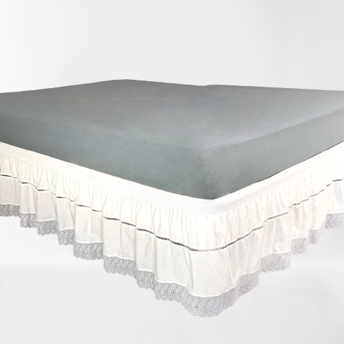 MANTA PARA CAMA MARCTEX  CROCHE SOLTEIRO - foto 6
