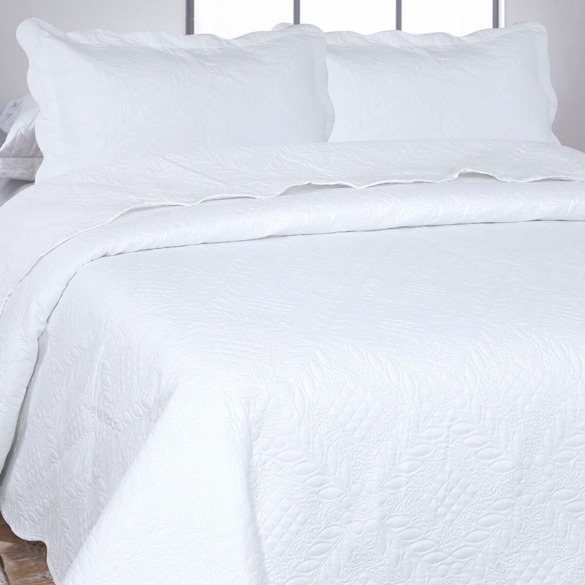 KIT COBRE LEITO BOUTON CRISTAL SUPER KING - foto 4