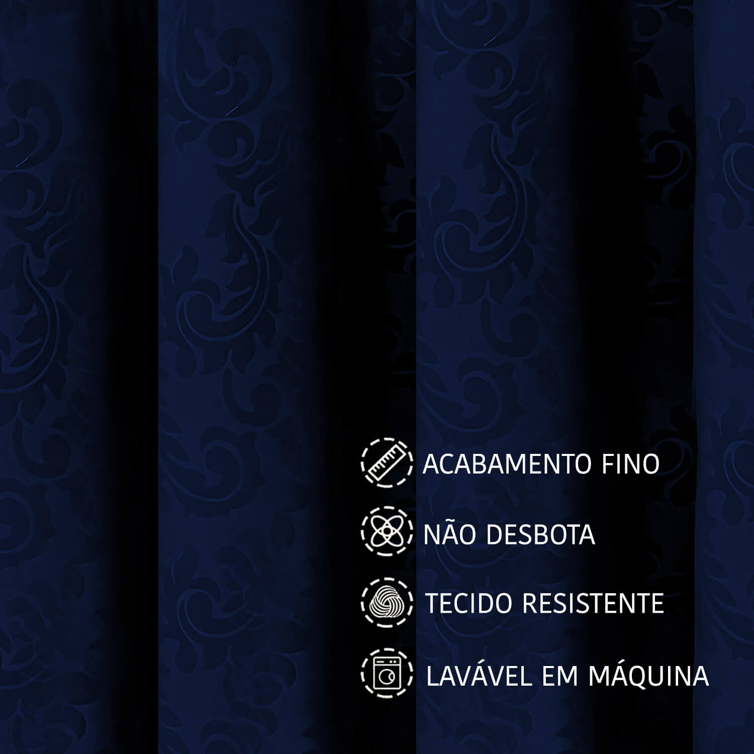 CORTINA JADE JACQUARD 3 X 2.60M