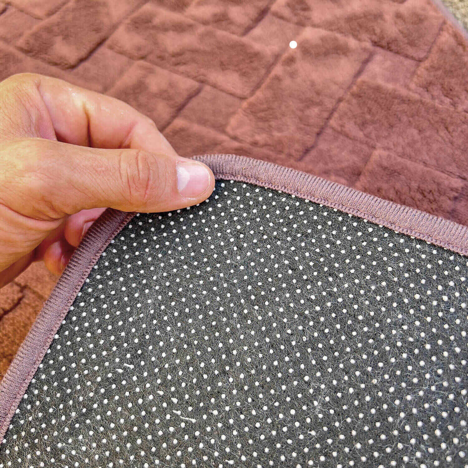 JOGO DE TAPETE BANHEIRO BLEND FENDI 3 PÇS - foto 3