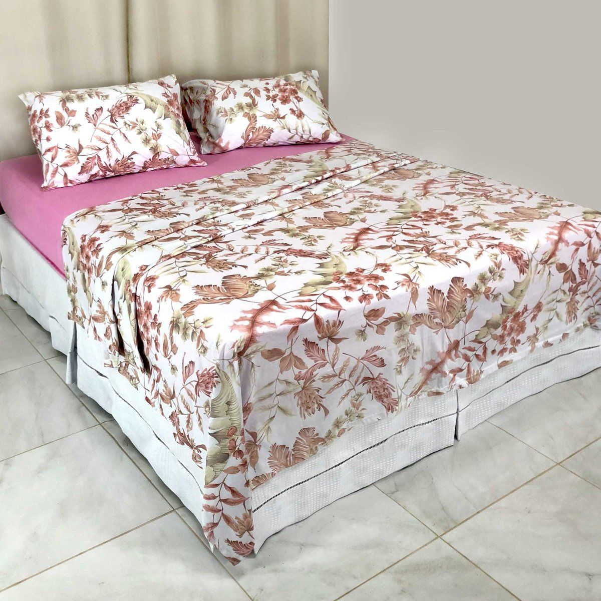 JOGO DE CAMA ANDREZA ALICIA 300 FIOS CASAL - foto 3