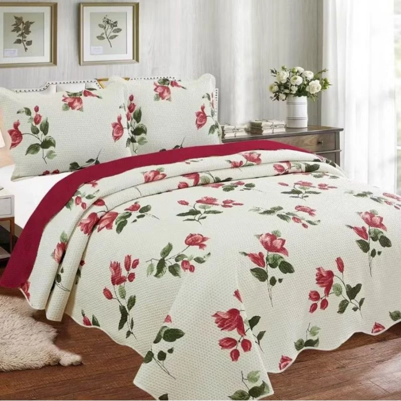COLCHA PATCHWORK EUROTEXTIL CAPRI QUEEN