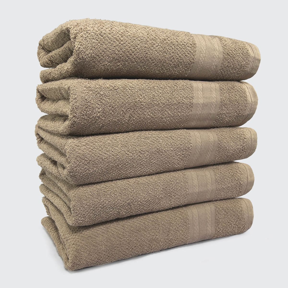 Toalha Banho Gigante Grossa 500g/m² 160x75cm 100% Algodão Marrom