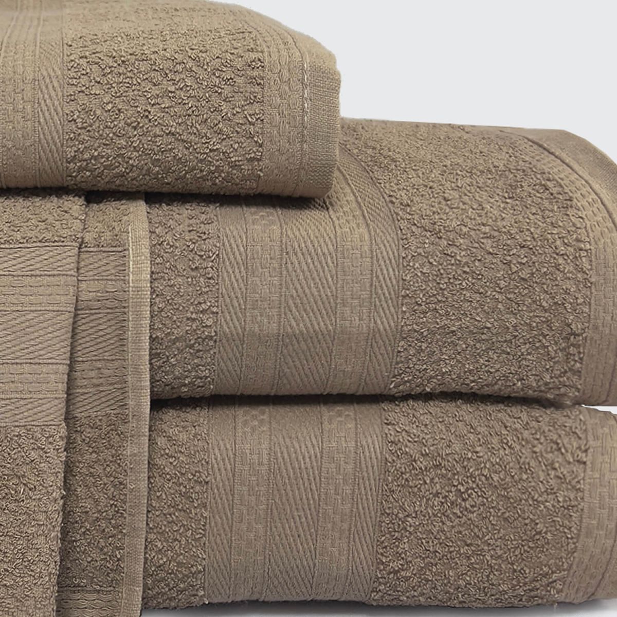 Toalha Banho Gigante Grossa 500g/m² 160x75cm 100% Algodão Marrom - foto 2