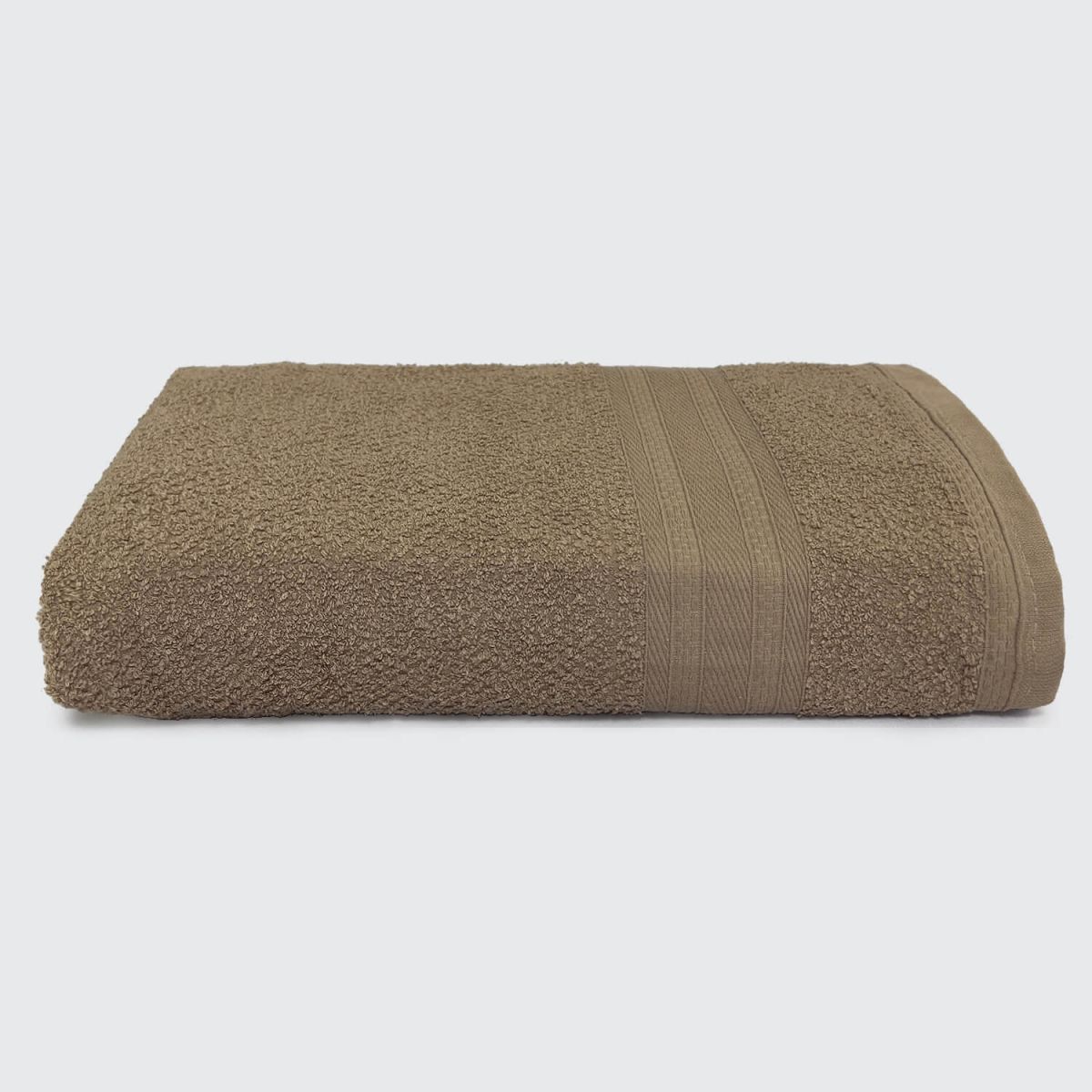 Toalha Banho Gigante Grossa 500g/m² 160x75cm 100% Algodão Marrom - foto 5