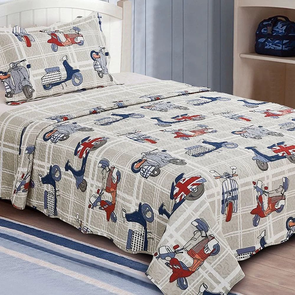 COLCHA PATCHWORK NIAZITEX HOME SOLTEIRO - foto 2
