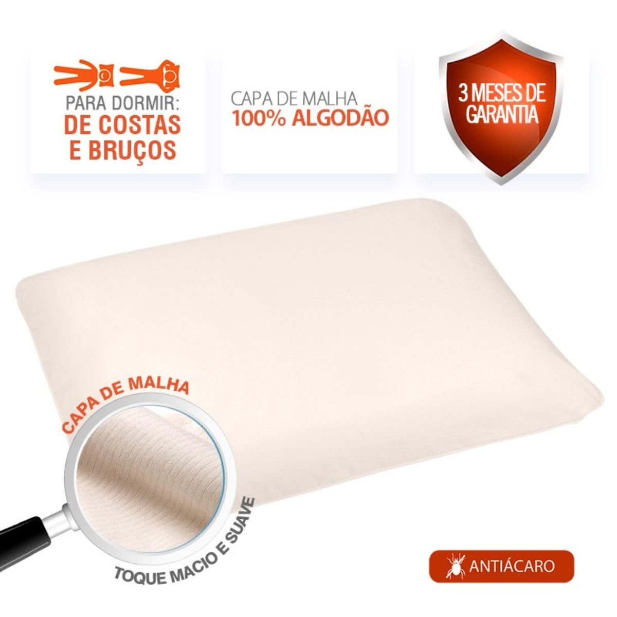 TRAVESSEIRO ROLINHO PILLOWTEX - foto 5