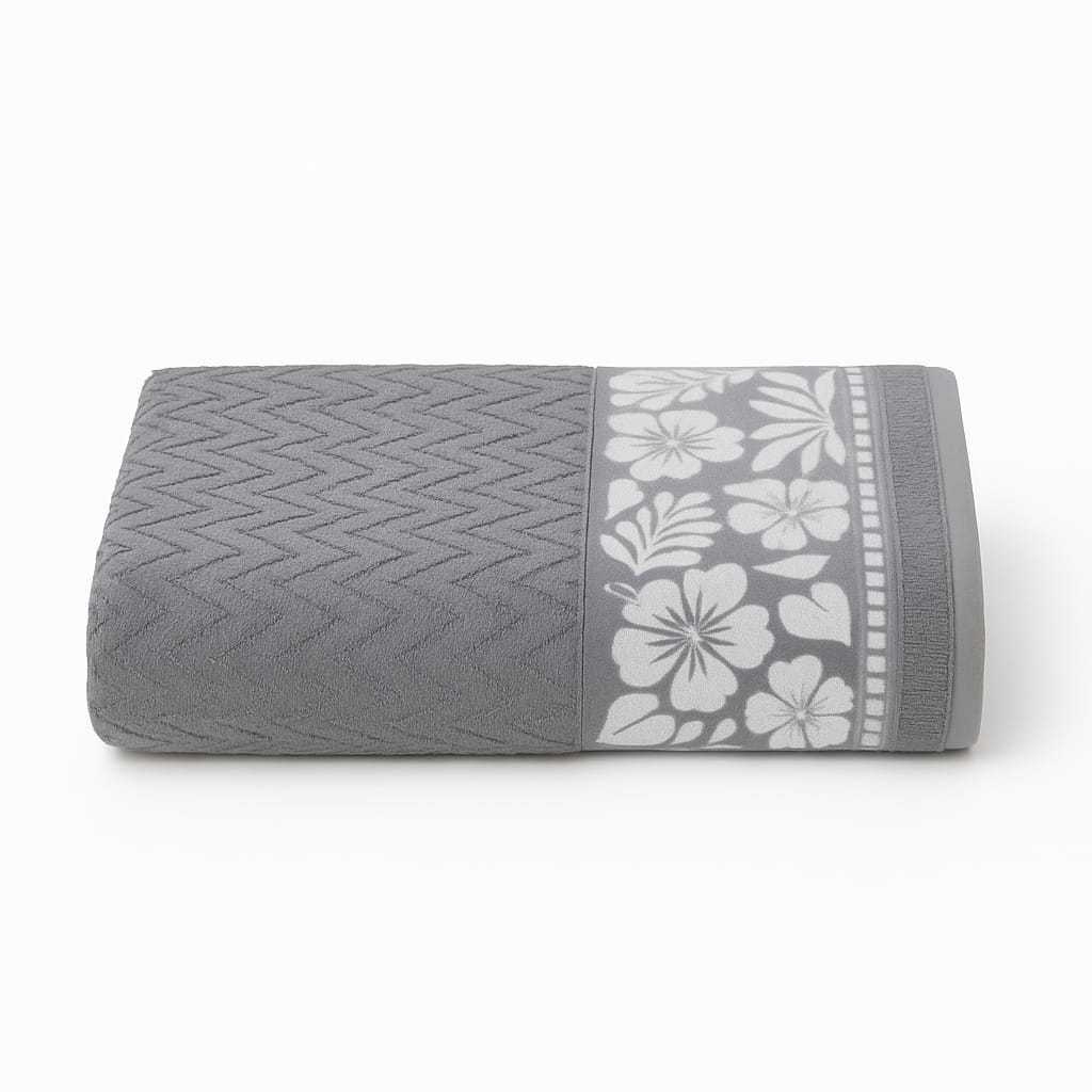 TOALHA DE BANHO SANTELO SERENA CINZA