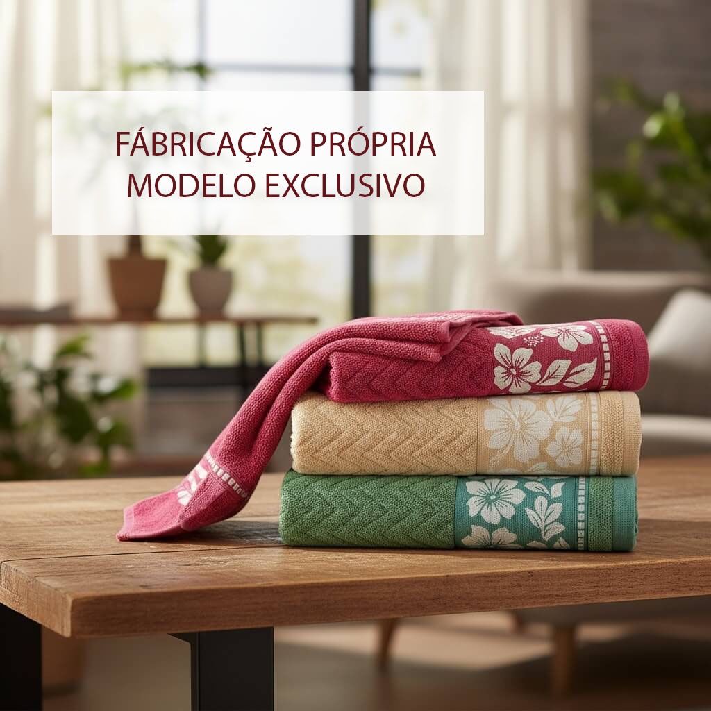 TOALHA DE BANHO SANTELO SERENA ROSA - foto 5