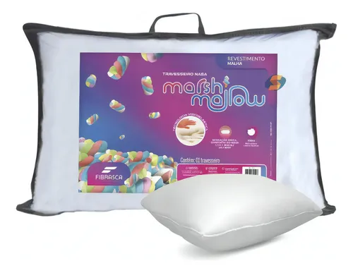 TRAVESSEIRO FIBRASCA NASA MARSHMALLOW