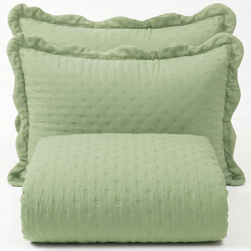 COLCHA PATCHWORK HABITAT FLORA COTELE SUPER KING - foto 3