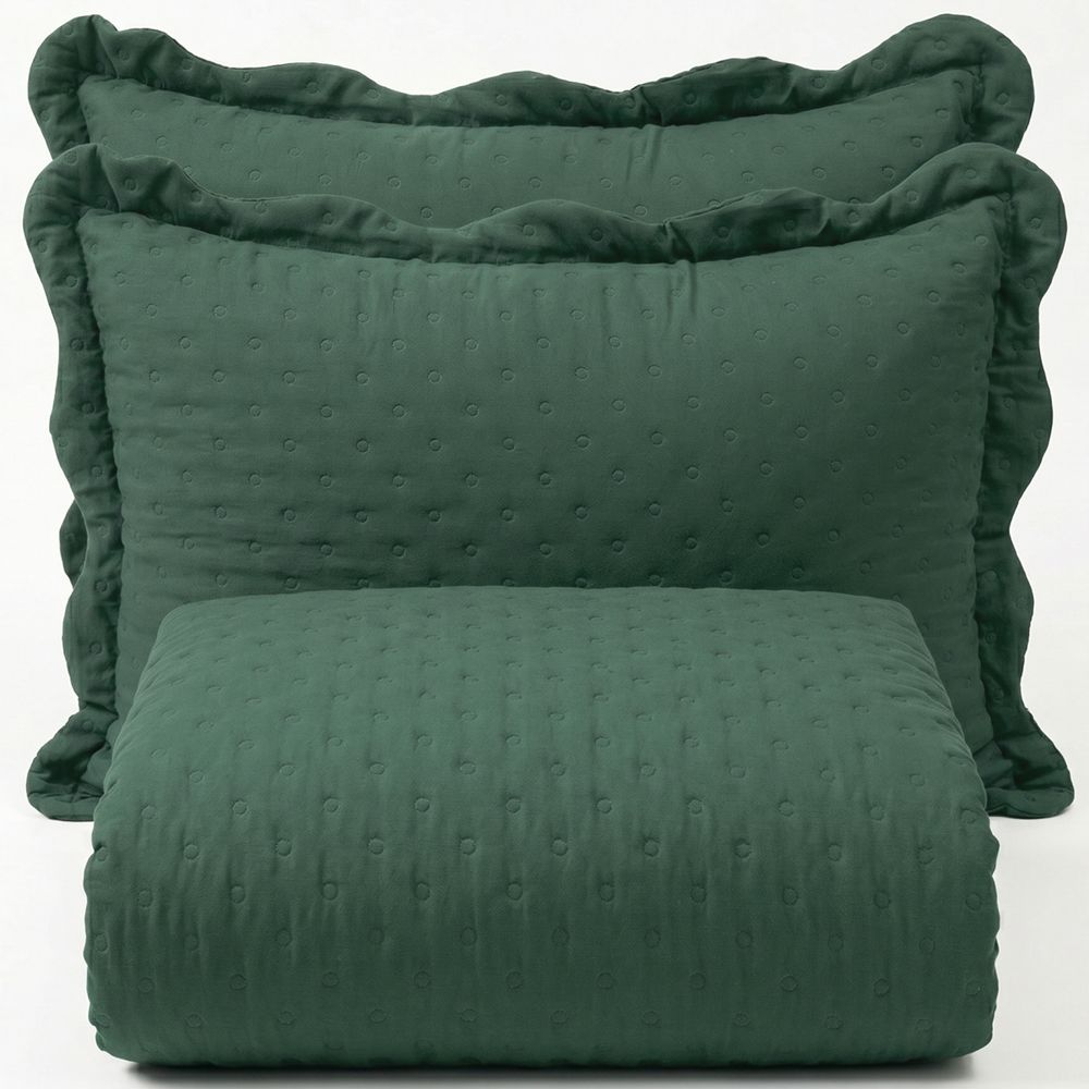 COLCHA PATCHWORK HABITAT FLORA COTELE SUPER KING - foto 5