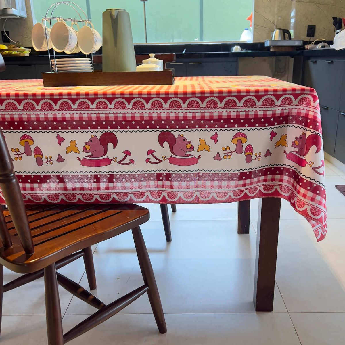 TOALHA DE MESA OXFORD 10 CADEIRAS