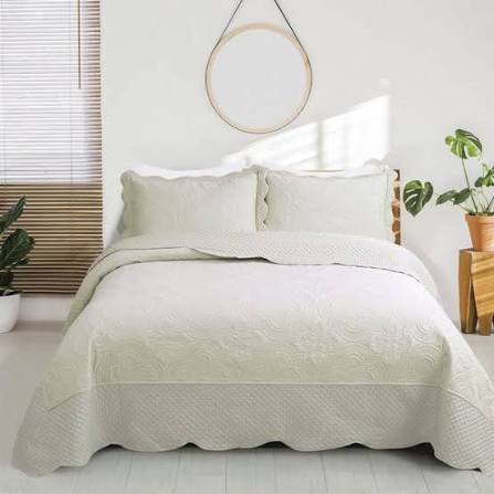 COLCHA PATCHWORK TEXTIL ARTE REQUINTE BORDADA KING