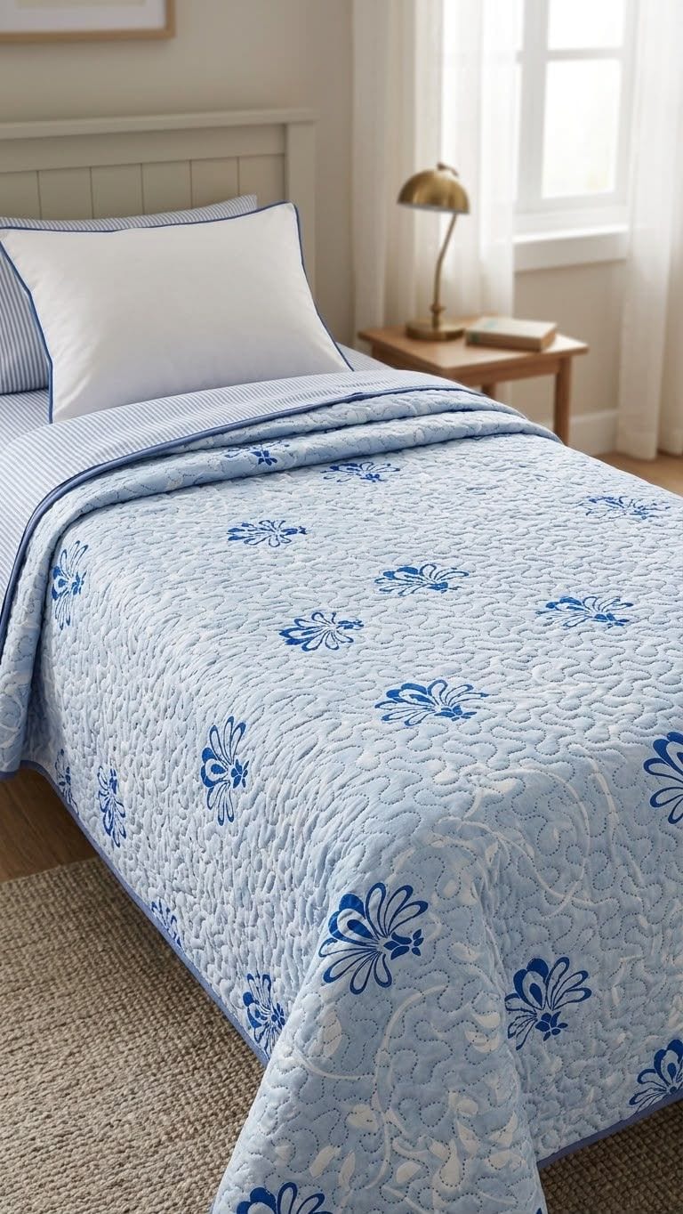 COLCHA PATCHWORK SANTANA SOLTEIRO