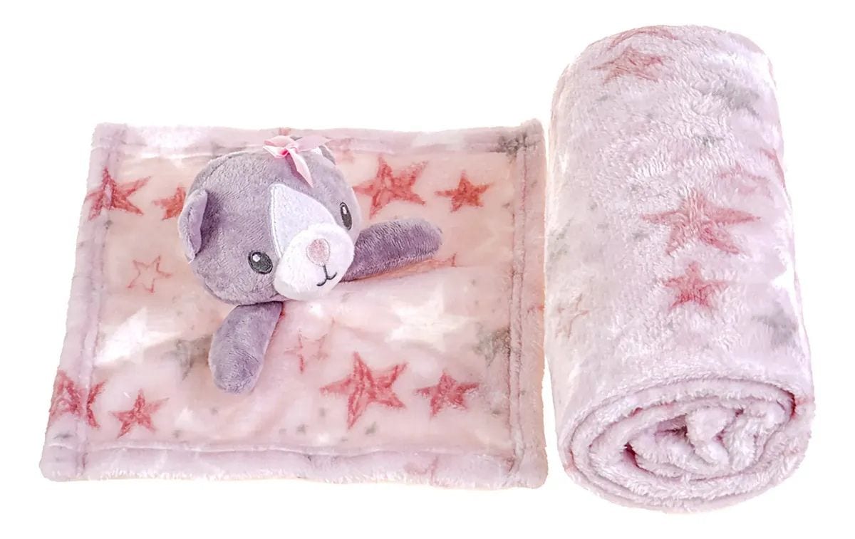 MANTA MICROFIBRA HIPER TEXTIL BABY COM NANINHA - foto 4