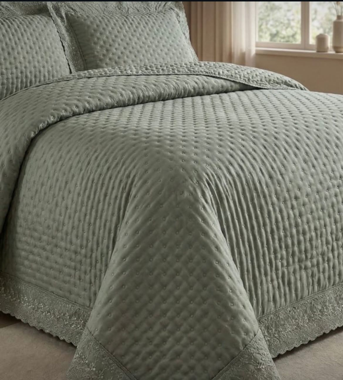 COLCHA PATCHWORK MAFRATEX DOCE RENDA SUPER KING - foto 3