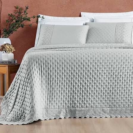 COLCHA PATCHWORK MAFRATEX DOCE RENDA CASAL