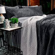 COBERTOR FLANNEL BOUTON KING