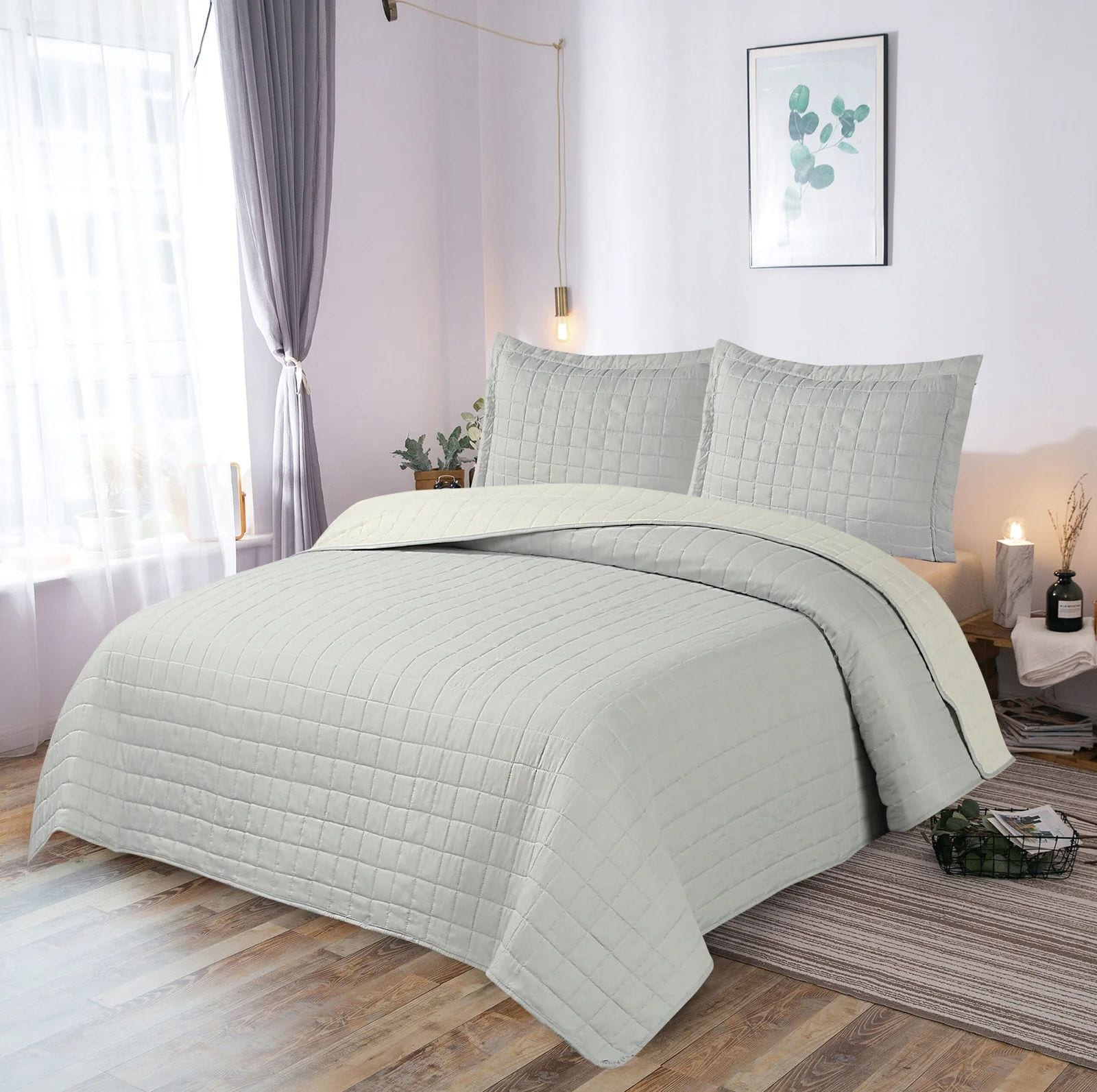COLCHA PATCHWORK TEXTIL ARTE PEROLA SUPER KING