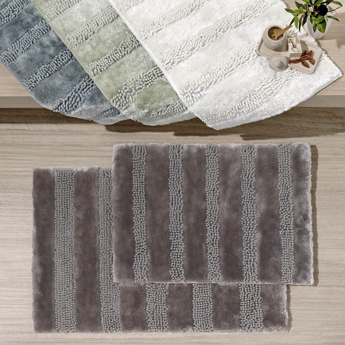 TAPETE DUAL BOUTON 60CM X 90XCM