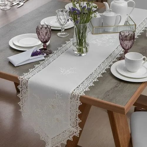 CAMINHO DE MESA FLORAL JOLITEX 40X180