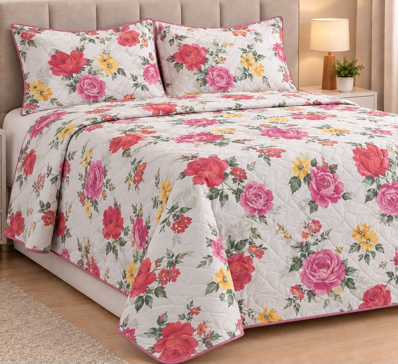 COLCHA PATCHWORK DENGO QUEEN - foto 2