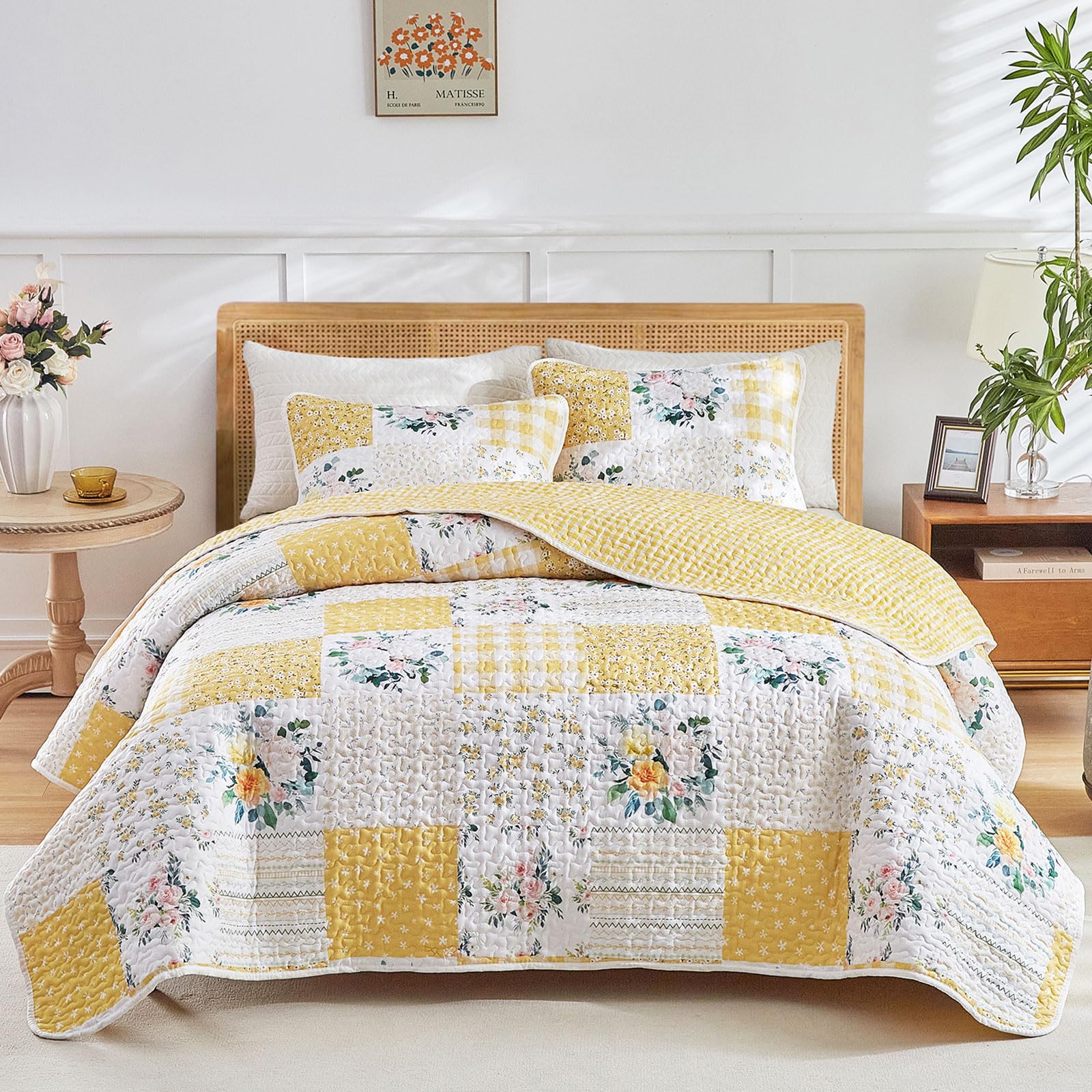 COLCHA PATCHWORK ILUSION  QUEEN - foto 3