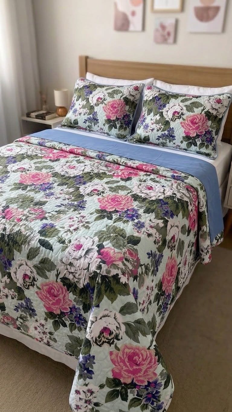 COLCHA PATCHWORK SANTANA CASAL