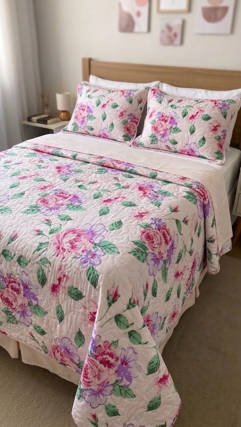 COLCHA PATCHWORK SANTANA CASAL - foto 3