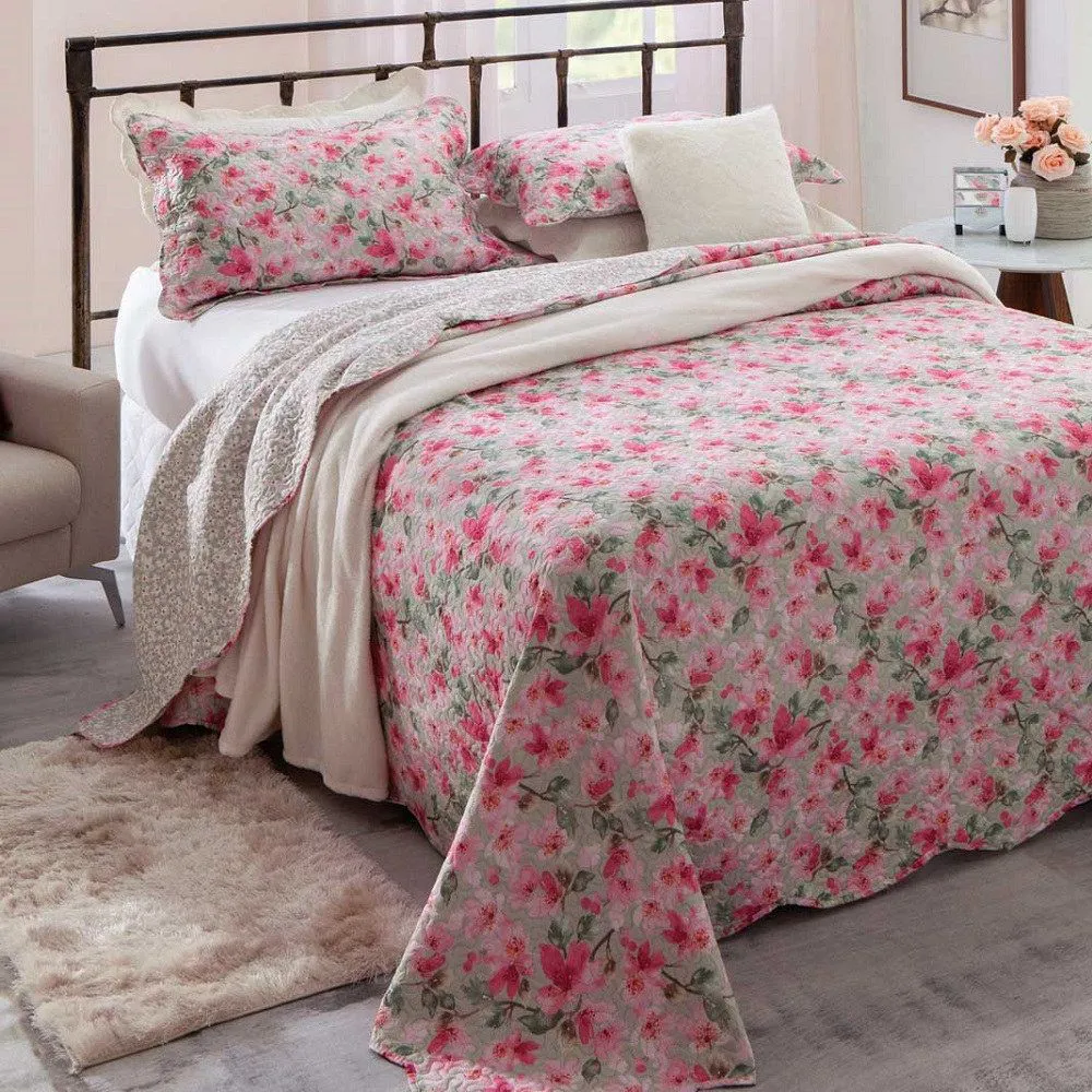 COLCHA PATCHWORK JOLITEX DYURI SUPER  KING - foto 2