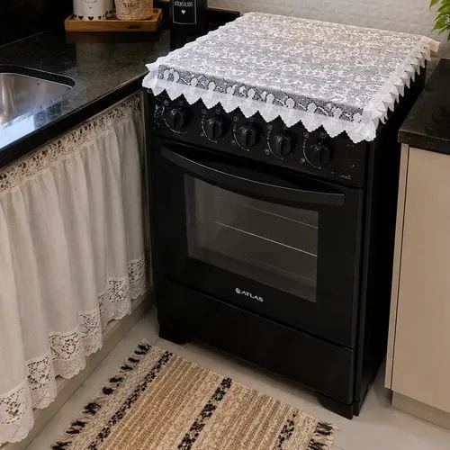 FORRO DE FOGAO DE RENDA - foto 2