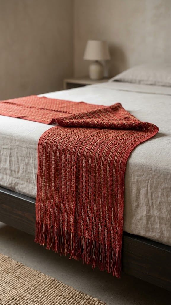 PESEIRA PARA CAMA MARCTE CROCHE - foto 2