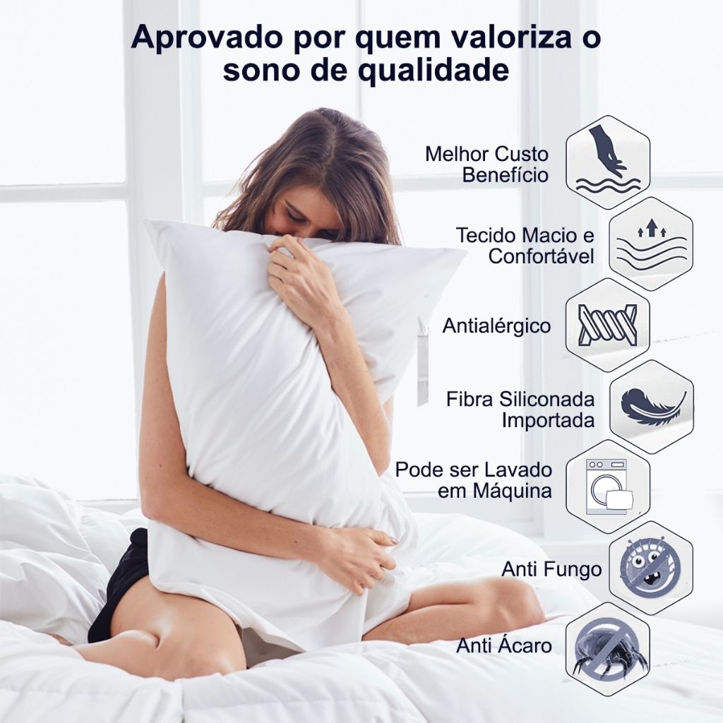 TRAVESSEIRO ROLINHO CONFORTO 90 x 40CM - foto 5