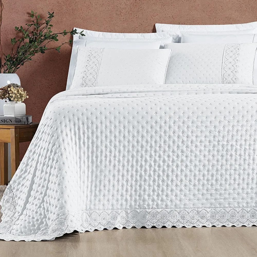COLCHA PATCHWORK TEXTIL ARTE PROVENCE SUPER KING