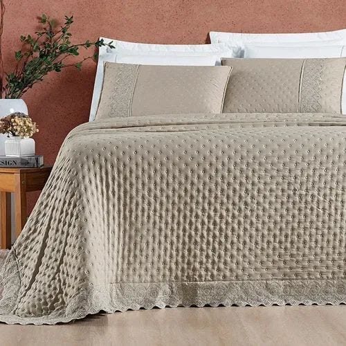 COLCHA PATCHWORK TEXTIL ARTE PROVENCE SUPER KING - foto 3