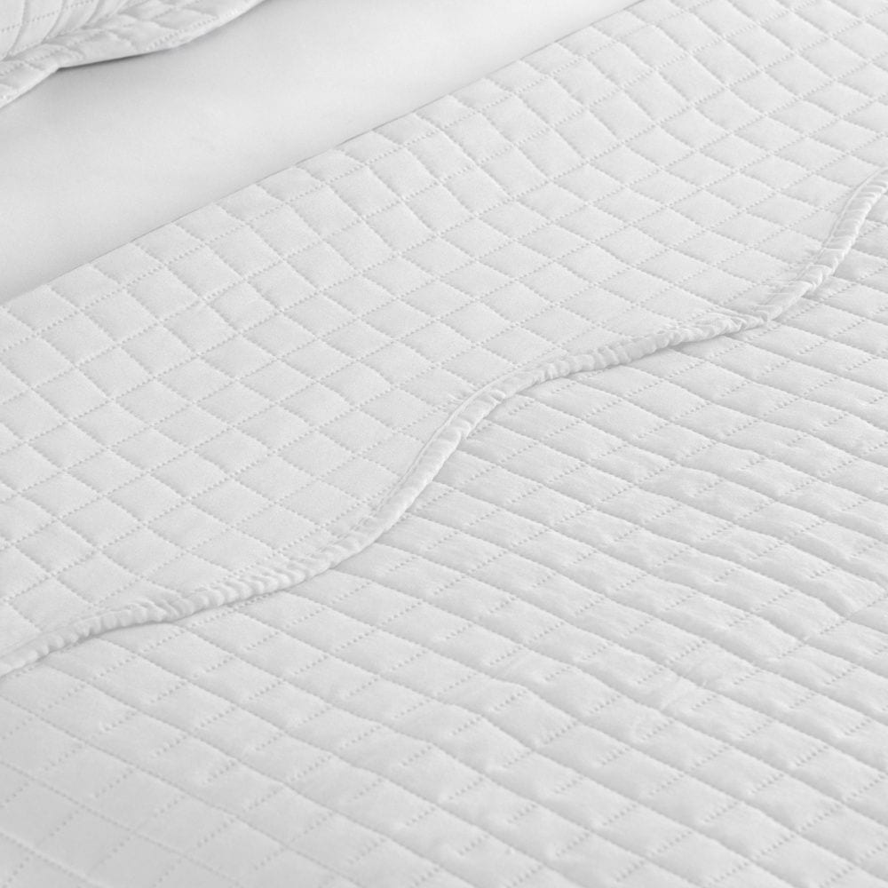 COBRE LEITO PINHEIRO 150 FIOS KING BRANCO - foto 3