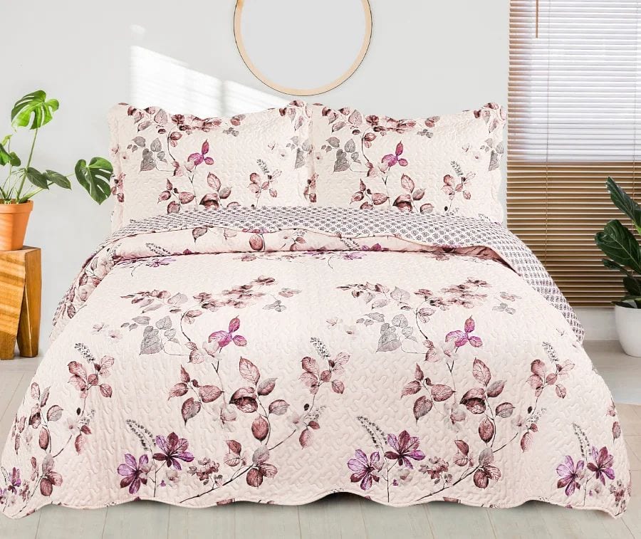 COLCHA PATCHWORK TEXTIL ARTE ROMA SUPER KING - foto 2