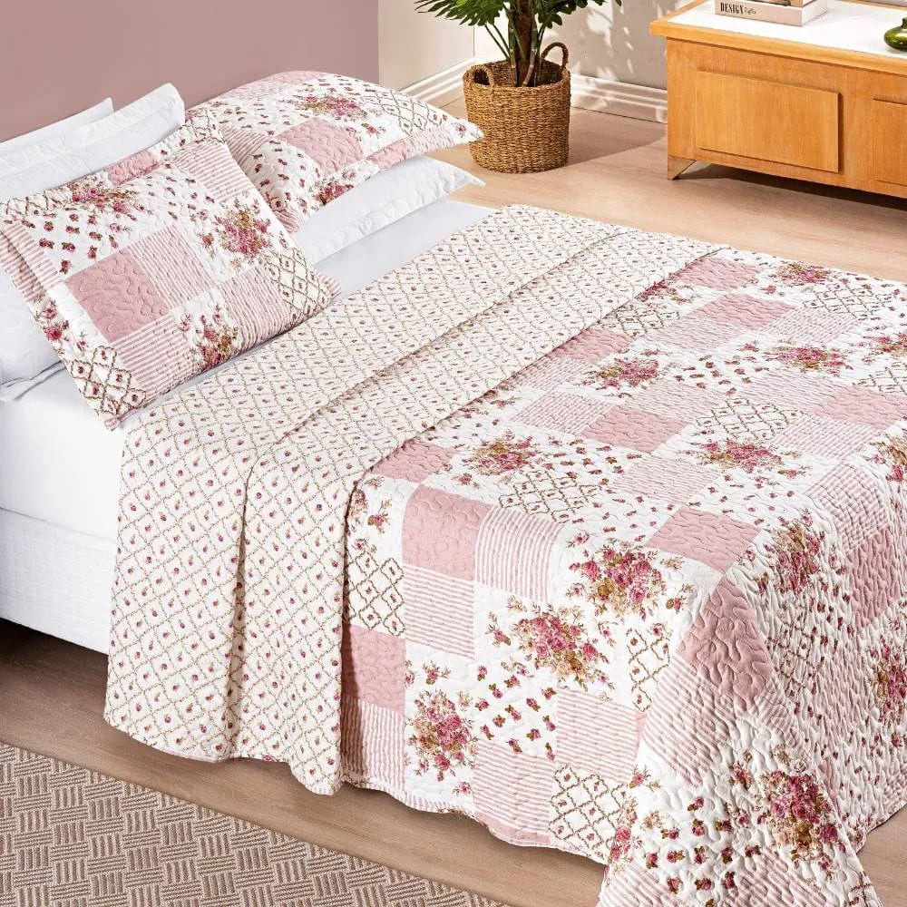 COLCHA PATCHWORK ROZAC CLASSIC QUEEN