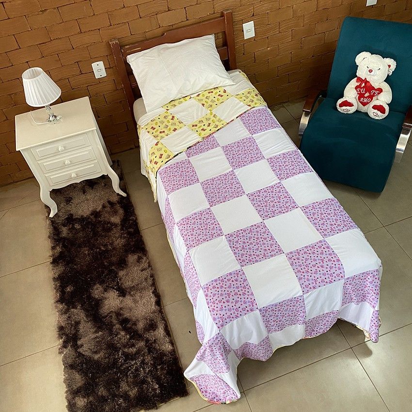 Retalho Tecido Algodão Saco 3 5 10 15 kg Econômico Patchwork Costura Enchimento - foto 3