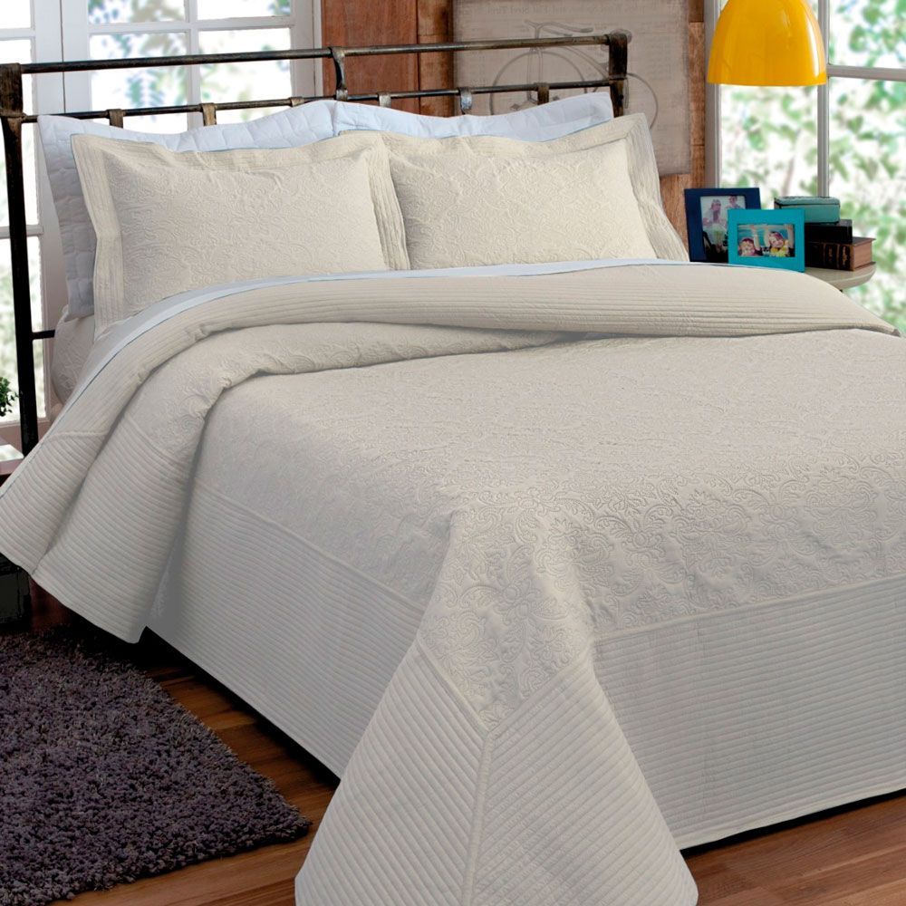COLCHA PATCHWORK ROZAC PROVENCE SUPER KING - foto 6